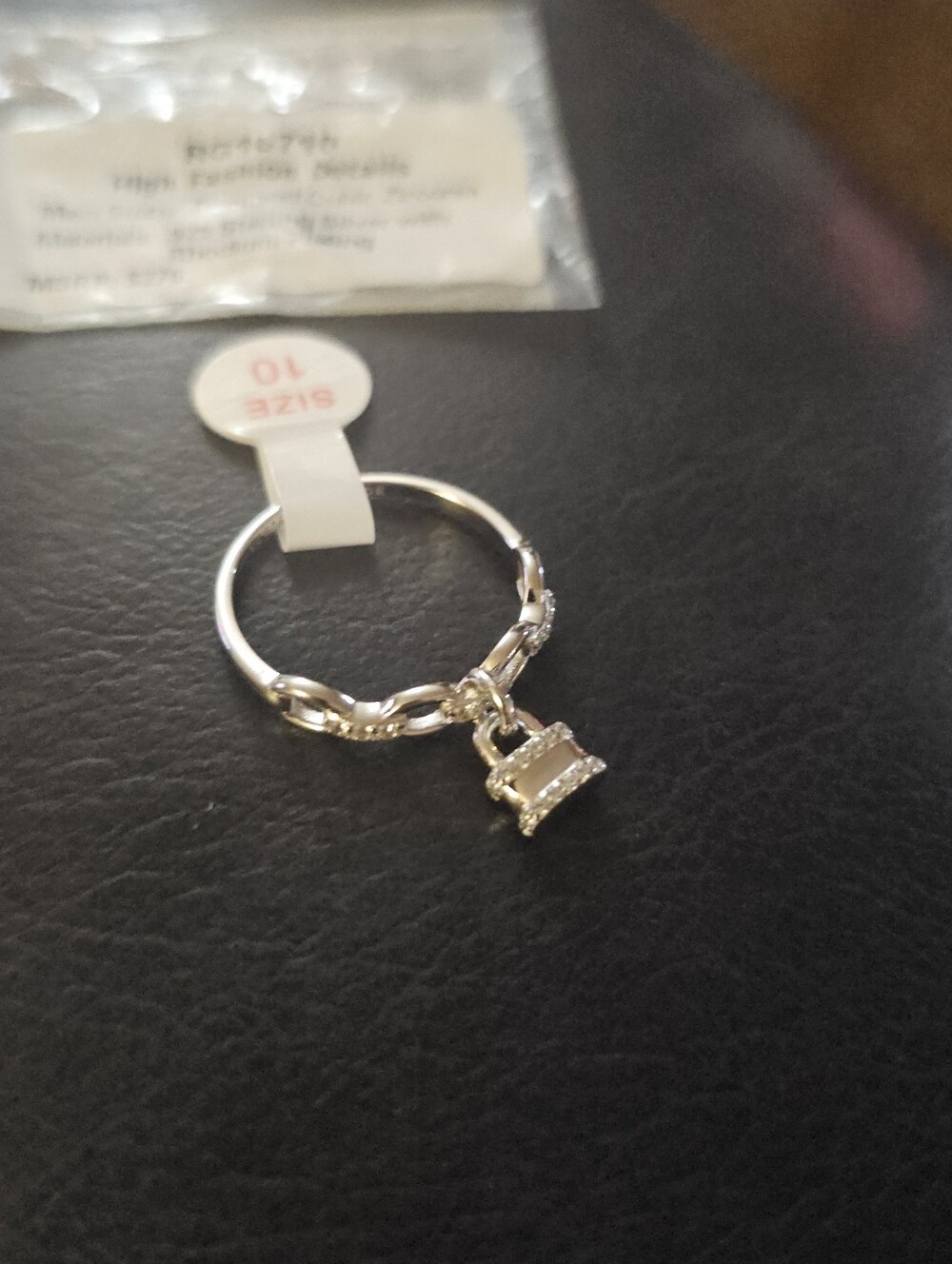 Bomb Party Size 10 Ring High Fashion Details NWT